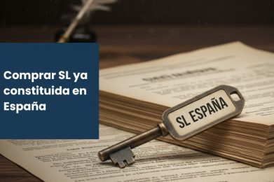 Comprar SL ya constituida en España